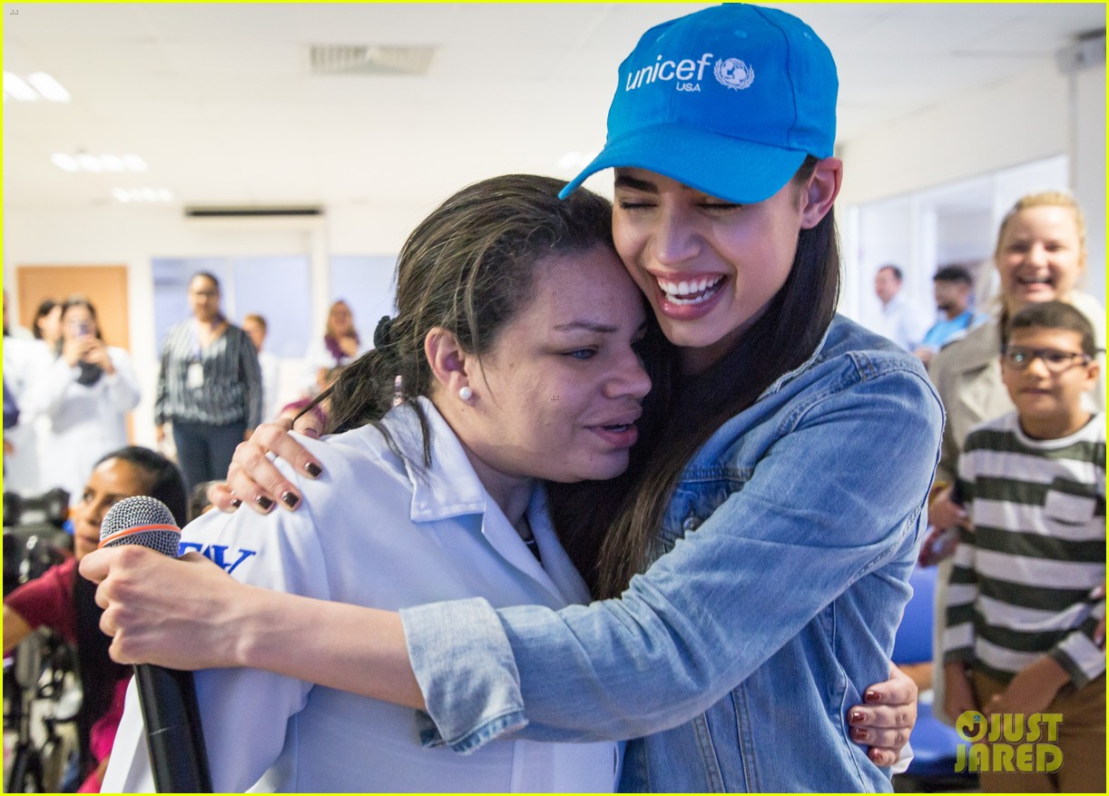 Sofia Carson Visits UNICEF Programming in Brazil with UNICEF USA 6